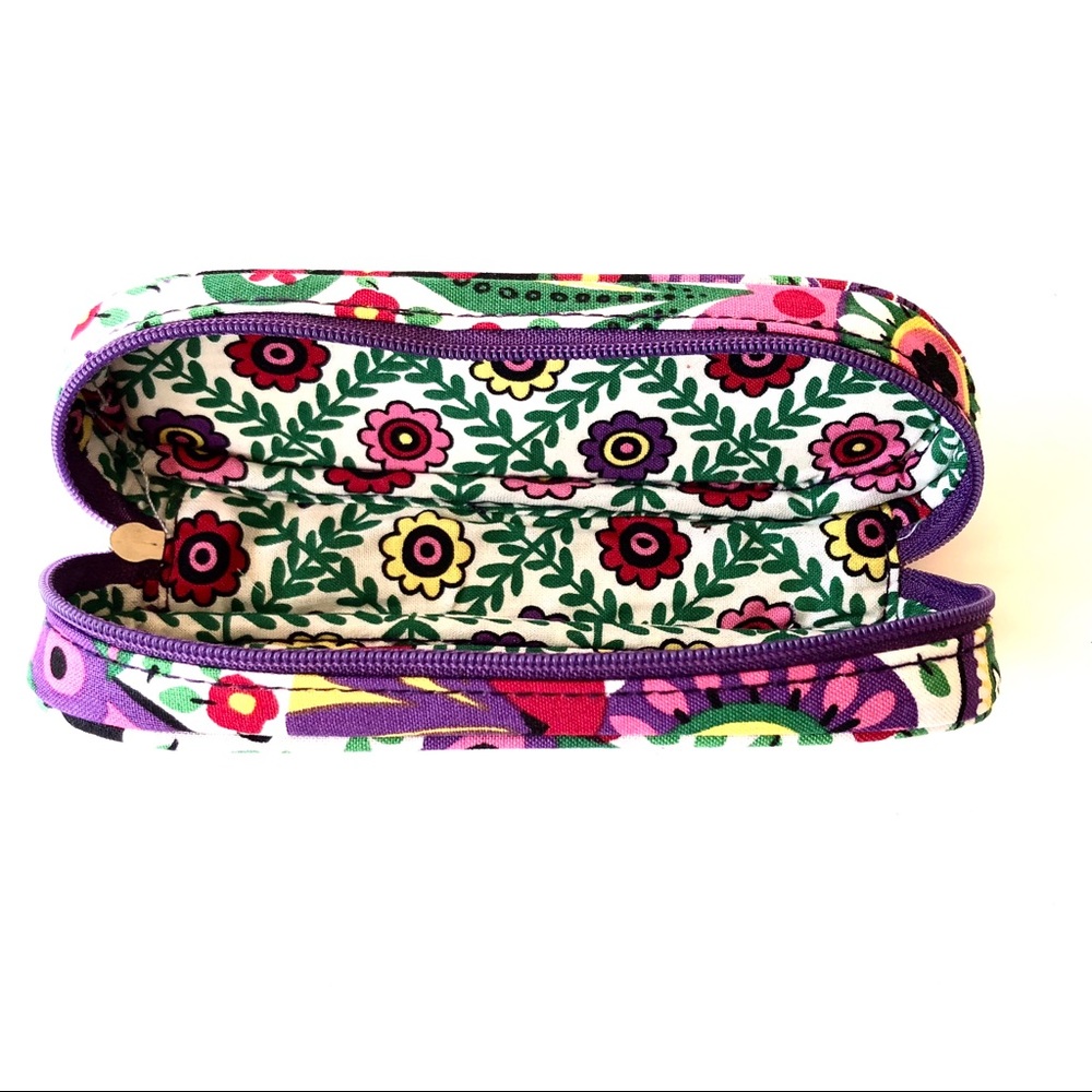 Vera Bradley Zippered Eyeglasses Case-Viva La Vera - Picture 4 of 5